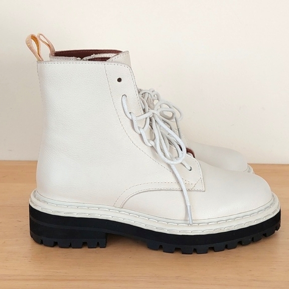 Proenza Schouler Lug Sole Platform Combat Boots - Picture 3 of 16